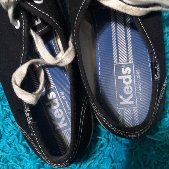 Black Keds size 7 - Picture 3 of 4